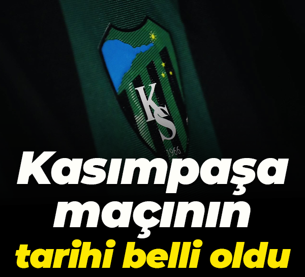 Kocaelispor - Kasımpaşa maçının tarihi belli oldu