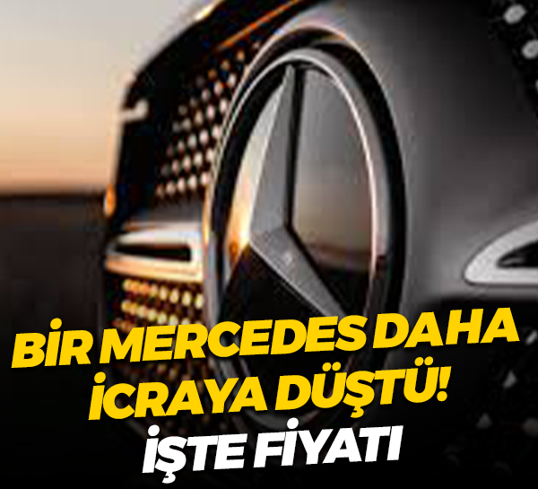Kocaeli’de bir Mercedes daha icraya düştü! İşte fiyatı...