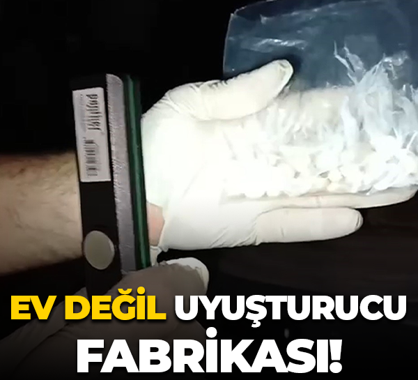 Zehir fabrikasına çevrilmiş! Sakarya'daki o adresten kilolarca uyuşturucu ve silah çıktı