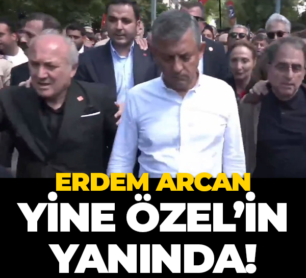 Erdem Arcan yine Özgür Özel’in yanında!