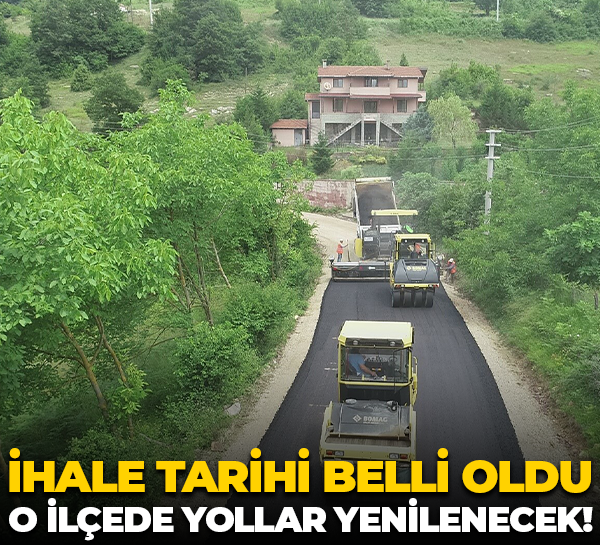 İhale tarihi belli oldu: Kandıra'da yollar yenilenecek!