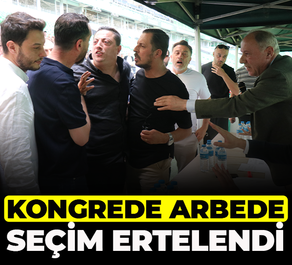 Sakaryaspor kongresinde arbede: Seçim ertelendi