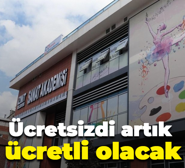 Ücretsizdi artık ücretli olacak