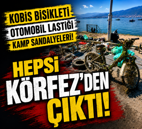 KOBİS Bisikleti, otomobil lastiği kamp sandalyeleri! Hepsi Körfez’den çıktı