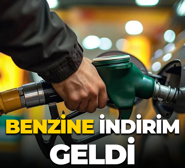 Benzine indirim geldi