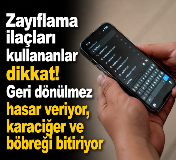 Zayıflama ilaçları kullananlar dikkat! Geri dönülmez hasar veriyor, karaciğer ve böbreği bitiriyor