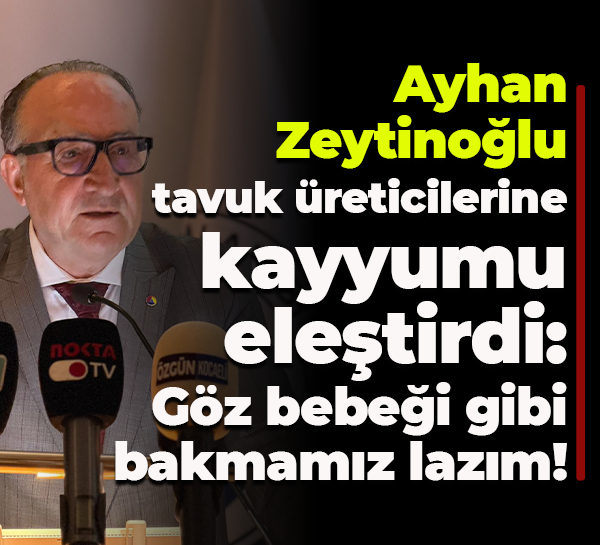 Ayhan Zeytinoğlu tavuk üreticilerine kayyumu eleştirdi: Göz bebeği gibi bakmamız lazım!