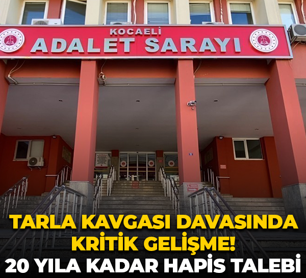 Tarla kavgasında ağır yaralanmıştı... 3 yıl sonra öldü! Sanığa 20 yıla kadar hapis talebi