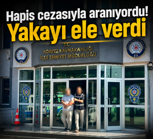 Hapis cezasıyla aranıyordu! Yakayı ele verdi