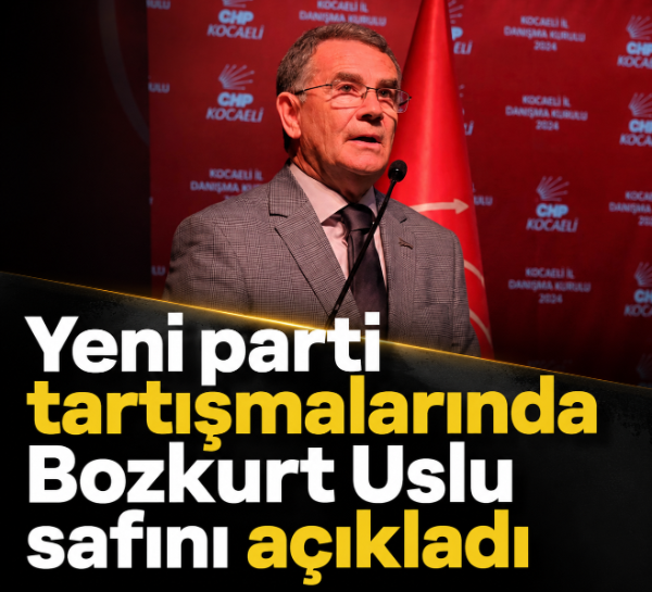 Yeni parti tartışmalarında Bozkurt Uslu safını açıkladı