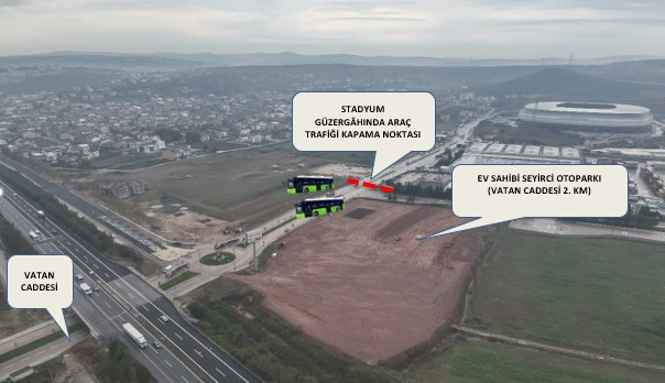 Kocaeli Valiliği açıkladı... Maç saatinde o yollar trafiğe kapalı olacak! - Resim : 1
