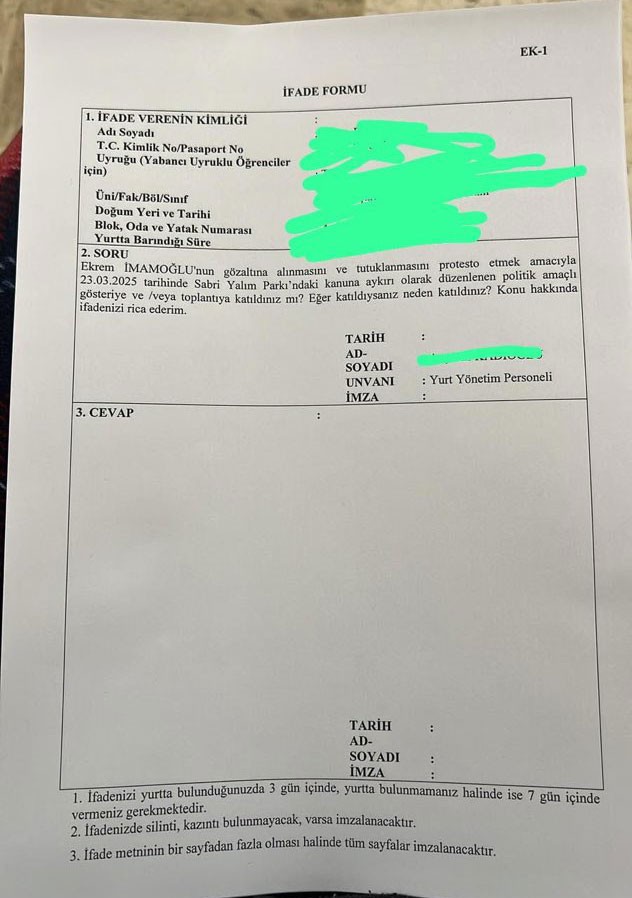 Kocaeli KYK’da öğrencilere neden sokağa çıktınız diye sordular! Disiplin soruşturması başlattılar - Resim : 1
