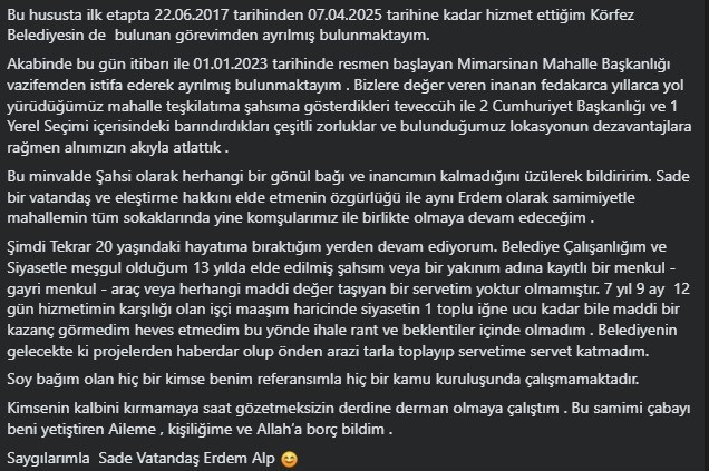 AK Partili mahalle başkanı bu sözlerle istifa etti! “Kan emici, egoist, zulmedici” - Resim : 2