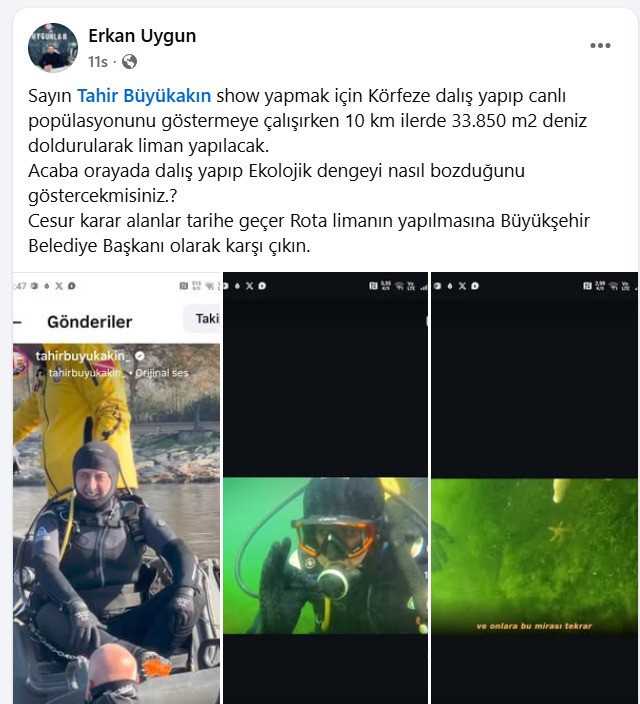 Tahir Büyükakın’a sordu: Oraya da dalış yapacak mısınız? - Resim : 1