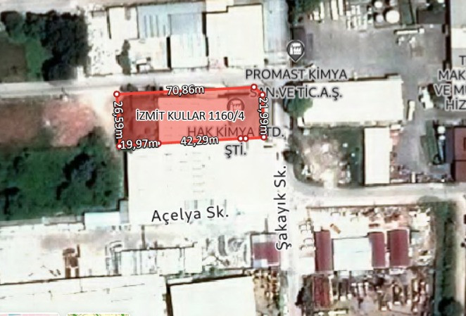 Kocaeli’de icradan satılık fabrika - Resim : 1