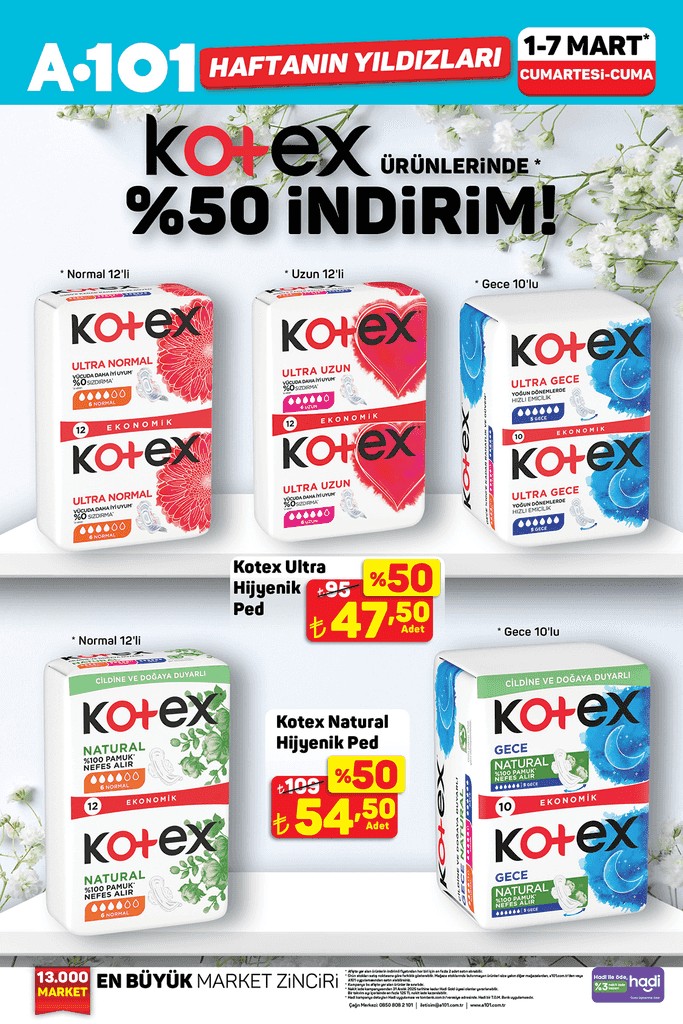 A101 1-8 MART HAFTANIN YILDIZLARI 2025 | A101 Katalog Bu Hafta Sonu Yüzde 50 İndirim Var - Resim : 2