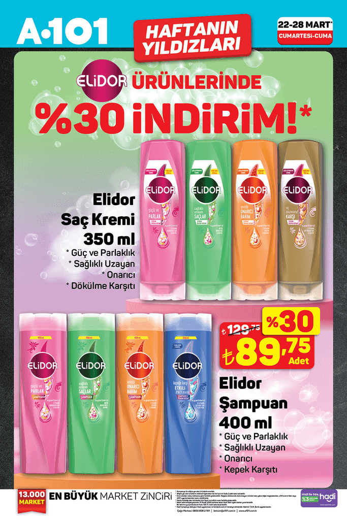 A101 22-28 MART HAFTA SONU İNDİRİMİ BAŞLADI! A101'de Haftanın Yıldızları Zeytinyağı, Sıvı Deterjan.. - Resim : 3