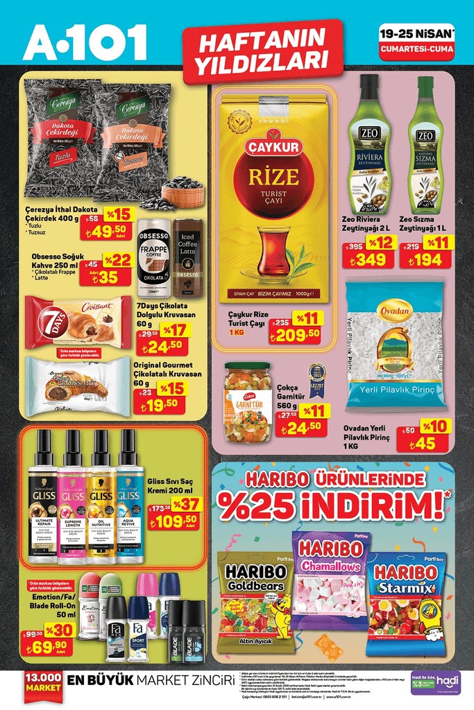 A101 19-25 Nisan Haftanın Yıldızları Ürünleri: A101'den Bu Hafta Sonu İndirimli Ne Alınır? - Resim : 2