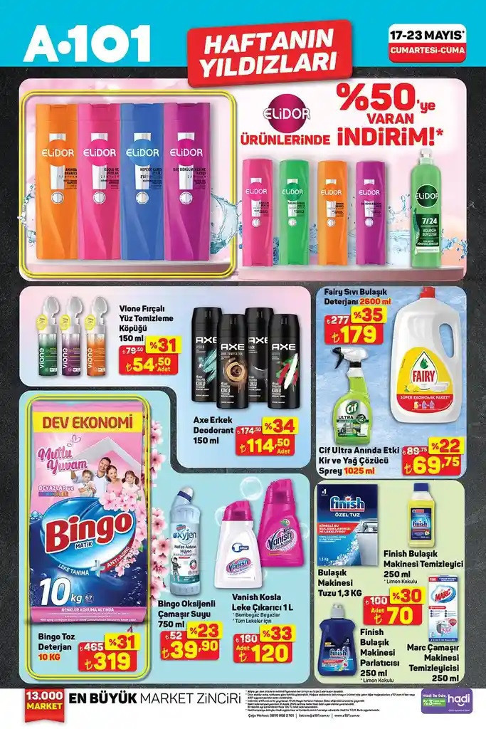 A101 17-23 Mayıs Haftanın Yıldızları | Hafta Sonu A101'de Hangi Ürünler İndirimde? - Resim : 3