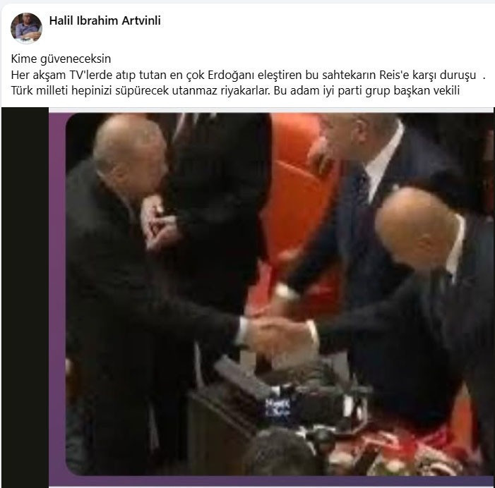 Artvinli’den o fotoğrafa sert tepki: Utanmaz riyakarlar - Resim : 1