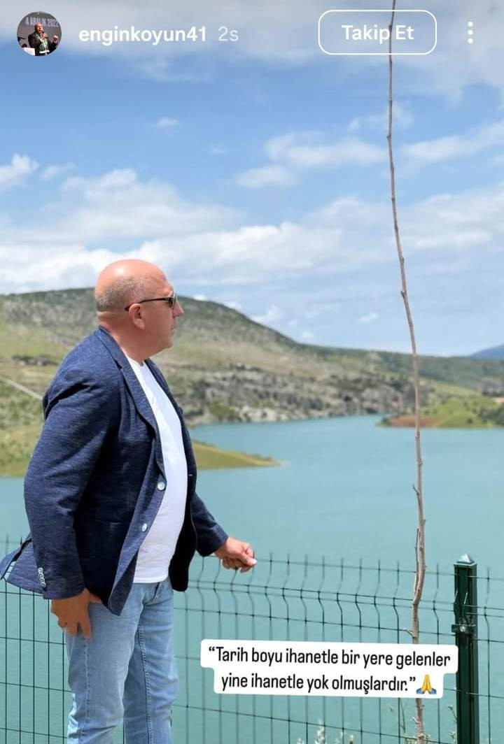 Engin Koyun bu paylaşımı kim için yaptı? - Resim : 1
