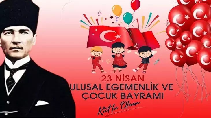 En Anlamlı, Resimli 23 Nisan Kutlama Mesajları 2025! Atatürk'ün 23 Nisan İle İlgili Sözleri Kısa - Resim: 6