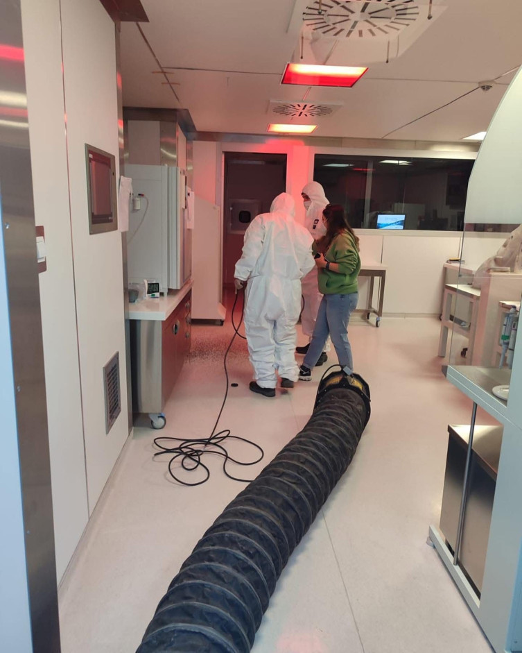 Sivas'ta facianın ucundan dönüldü: Tüp bebek bölümünde patlama! - Resim : 1