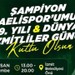 Kocaelispor’un şampiyonluğunu kutlayacağız!