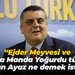 “Ejder Meyvesi ve Kandıra Manda Yoğurdu tüketin” Hasan Ayaz ne demek istedi?
