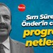 Sırrı Süreyya Önder'in cenaze programı netleşti!