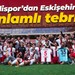 Kocaelispor’dan Eskişehirspor’a anlamlı tebrik