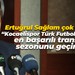Ertuğrul Sağlam çok iddialı! Kocaelispor Türk Futbol tarihinin en başarılı transfer sezonunu geçirdi