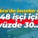 Kandıra'da imzalar atıldı! 248 işçi için yüzde 30...