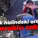 Kocaeli'de dikkat çeken olay: Park halindeki araca yumruklu saldırı!