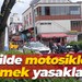 Sahilde motosikletle gezmek yasaklandı