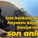 İşte korkunç kazada hayatını kaybeden Saniye'nin son anları!