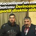 Kocaelispor'un eski futbolcusu Derincespor'a sportif direktör oldu!