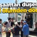 İnşaattan düşen 2 işçi ölümden döndü!