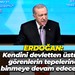 Cumhurbaşkanı Erdoğan: Kendini devletten üstün görenlerin tepelerine binmeye devam edeceğiz