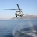 Askeri helikopter denize acil iniş yaptı
