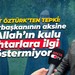 Mithat Öztürk’ten tepki: Cumhurbaşkanının aksine bir Allah’ın kulu muhtarlara ilgi göstermiyor