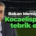 Bakan Kemal Memişoğlu Kocaelispor’u tebrik etti