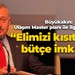 Tahir Büyükakın: Ulaşım Master planı ile ilgili konuştu! “Elimizi kısıtlayan bütçe imkanı”