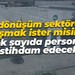 Geri dönüşüm sektöründe çalışmak ister misiniz? Çok sayıda personel istihdam edecek