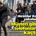 Hırsızlar Kocaeli’de yakalandı… Müşteri gibi geldi telefonları alıp kaçtı!