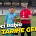 Kaleci Rabia tarihe geçti!