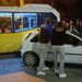 Alkollü ve ehliyetsiz... Makas atıp minibüse çarptı! İşte o anlar...
