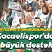 Yüzüyle mutlu olmak onların da hakkı… Kocaelispor’dan büyük destek!