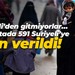 Kocaeli’den gitmiyorlar… Bir haftada 591 Suriyeli’ye izin verildi!
