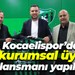 Kocaelispor’da kurumsal üye lansmanı yapıldı